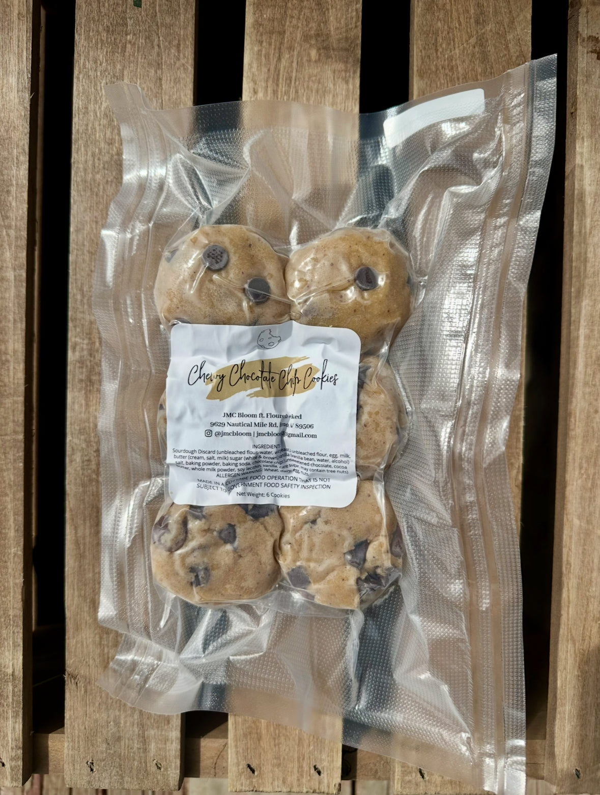 Sourdough Chocolate Chip Cookie Dough